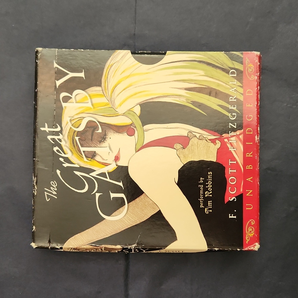 F. Scott Fitzgerald's- The Great Gatsby- 6 CD Audiobook